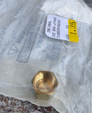 1/4 in. Comp Compression Brass Cap (PLF 761CX) (730081-04)