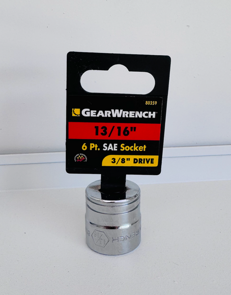 GEARWRENCH Stecknuss 3/8 Zoll, 6-kant, SAE – Modell 80350, Off-Eck-Design