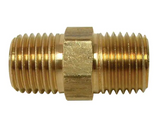 Everbilt 1/2 in. x Close MIP Brass Hex Nipple Fitting (764 097) (LFA-833)