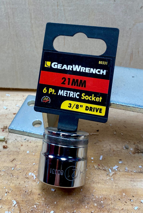 GearWrench 21mm Individual Socket [3/8