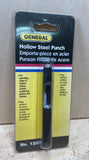 General Tools 1/4" Hollow Steel Punch (No. 1280)