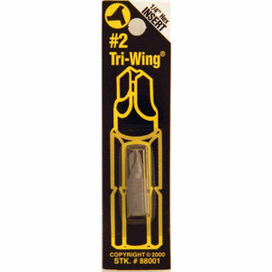 Best Way Tools #2 Tri Wing Security 1 In. 1/4 In. Hex Driver Bit (88001)